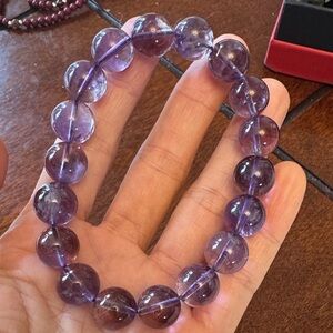 Natural Amethyst Crystal Bracelet